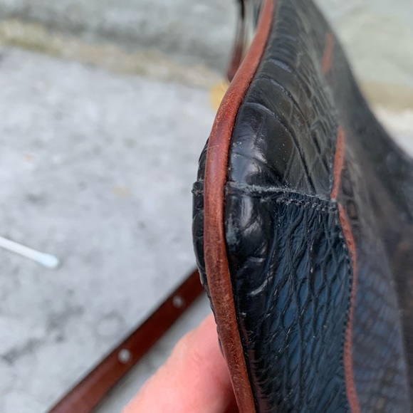 BRAHMIN Jody Crossbody in leather Tri texture - Picture 9 of 9